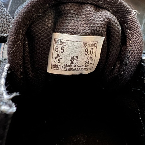 Vans Black and Red Flame Sneakers - Picture 6 of 6